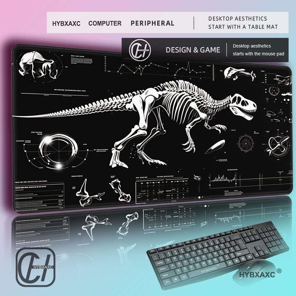 Office Tech Desk - Игровой коврик HYBXAXC XXL Dinosaur Tech